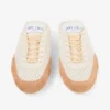 Sunny Mule F: zapatillas bajas de mezcla de piel en tonos latte y toffee y malla Diamond Sunny Mule F: zapatillas bajas de mezcla de piel en tonos latte y toffee y malla Diamond