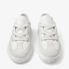 Zapatillas bajas Diamond Light Flex F de mezcla de piel blanca y cordones de piel perforada Zapatillas bajas Diamond Light Flex F de mezcla de piel blanca y cordones de piel perforada