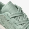 Zapatillas bajas Diamond Light Flex F de mezcla de piel Verde y cordones de piel perforada Zapatillas bajas Diamond Light Flex F de mezcla de piel Verde y cordones de piel perforada
