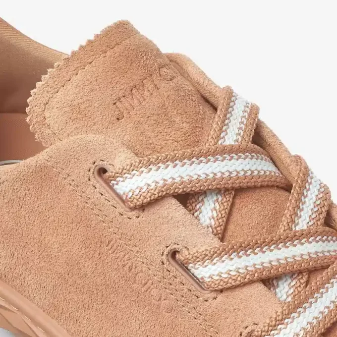 Zapatillas bajas Diamond Light Flex F en mezcla de ante y cuero color toffee Zapatillas bajas Diamond Light Flex F en mezcla de ante y cuero color toffee