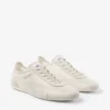Zapatillas bajas Sunny F de mezcla de piel Latte y encaje jimmy choo Zapatillas bajas Sunny F de mezcla de piel Latte y encaje jimmy choo