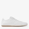 Zapatillas bajas Sunny M en mezcla de piel blanca y goma Zapatillas bajas Sunny M en mezcla de piel blanca y goma