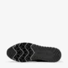 Zapatillas bajas Veles de punto de ganchillo negro con perlas Zapatillas bajas Veles de punto de ganchillo negro con perlas