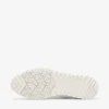 Zapatillas bajas Veles Latte de punto de ganchillo con perlas Zapatillas bajas Veles Latte de punto de ganchillo con perlas