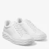 Zapatillas con plataforma Diamond Maxi M II de piel napa blanca Zapatillas con plataforma Diamond Maxi M II de piel napa blanca