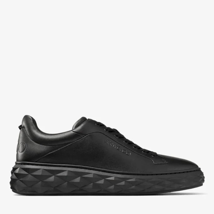 Zapatillas con plataforma Diamond Maxi M II de piel napa negra Zapatillas con plataforma Diamond Maxi M II de piel napa negra