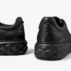 Zapatillas con plataforma Diamond Maxi M II de piel napa negra Zapatillas con plataforma Diamond Maxi M II de piel napa negra