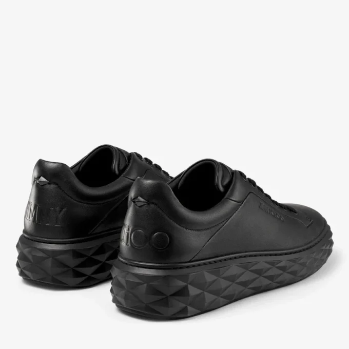 Zapatillas con plataforma Diamond Maxi M II de piel napa negra Zapatillas con plataforma Diamond Maxi M II de piel napa negra