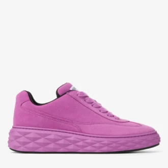 Zapatillas de ante de terciopelo Diamond Maxi Retro M en color violeta orquídea
