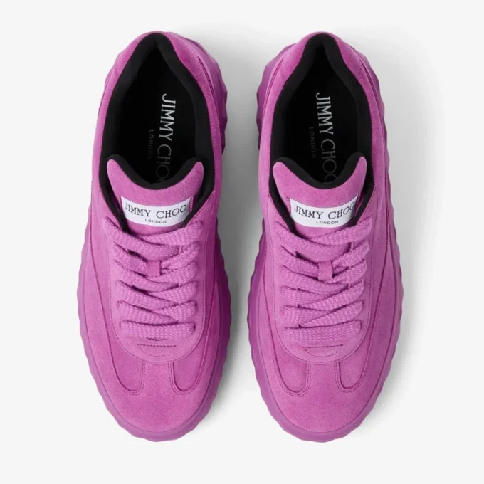 Zapatillas de ante de terciopelo Diamond Maxi Retro M en color violeta orquídea Zapatillas de ante de terciopelo Diamond Maxi Retro M en color violeta orquídea