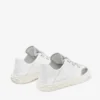 Zapatillas Diamond Light Flex F de piel napa metalizada plateada