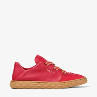 Zapatillas Diamond Light Flex F de piel rojo rubí
