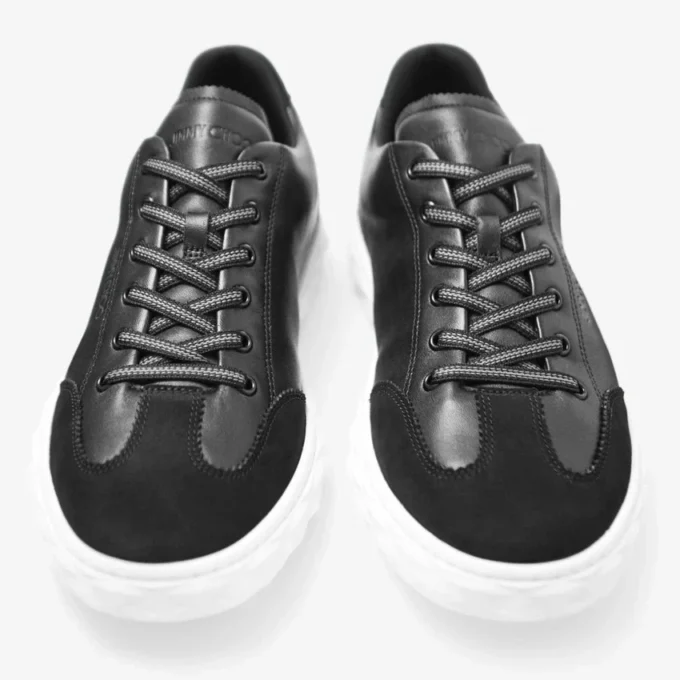 Zapatillas Diamond Light Flex M de piel negra