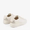 Zapatillas Diamond Light Maxi F Latte de piel lisa y purpurina gruesa Zapatillas Diamond Light Maxi F Latte de piel lisa y purpurina gruesa