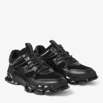 Zapatillas Diamond X II M de cuero negro