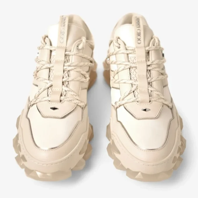 Zapatillas Diamond X II M de piel en color latte