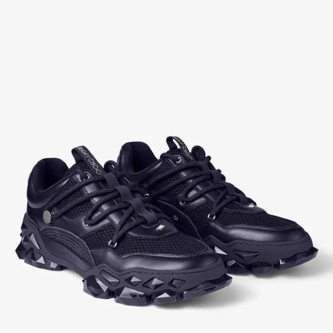Zapatillas Diamond X M Midnight de mezcla de piel y malla Zapatillas Diamond X M Midnight de mezcla de piel y malla