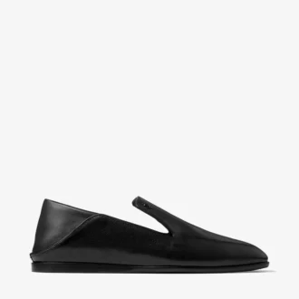 Zapatillas Eliot de cuero vintage negro