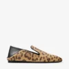 Zapatillas Eliot de piel de potro con estampado de leopardo natural