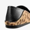 Zapatillas Eliot de piel de potro con estampado de leopardo natural