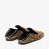 Zapatillas Eliot de piel de potro con estampado de leopardo natural