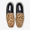 Zapatillas Eliot de piel de potro con estampado de leopardo natural