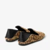 Zapatillas Eliot de piel de potro con estampado de leopardo natural