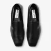 Zapatillas Eliot para hombre de piel vintage negra Zapatillas Eliot para hombre de piel vintage negra