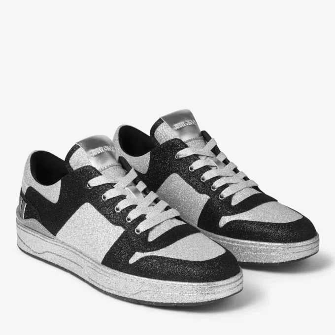 Zapatillas Florent M de tejido negro con purpurina Zapatillas Florent M de tejido negro con purpurina