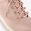 Zapatillas Veles de punto con lentejuelas Macaron
