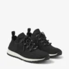 Zapatillas Veles de punto negro con lentejuelas