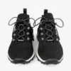 Zapatillas Veles de punto negro con lentejuelas