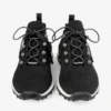 Zapatillas Veles de punto negro con lentejuelas