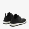 Zapatillas Veles de punto negro con lentejuelas