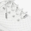 Zapatillas Veles de punto texturado blanco