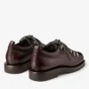 Zapatos con cordones Reeves de piel granulada escocesa color chocolate Zapatos con cordones Reeves de piel granulada escocesa color chocolate