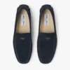 Zapatos de conducir Stanly Driver en ante reverso azul marino Zapatos de conducir Stanly Driver en ante reverso azul marino