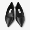 Zapatos de salón Amelia 35 en piel de becerro negra