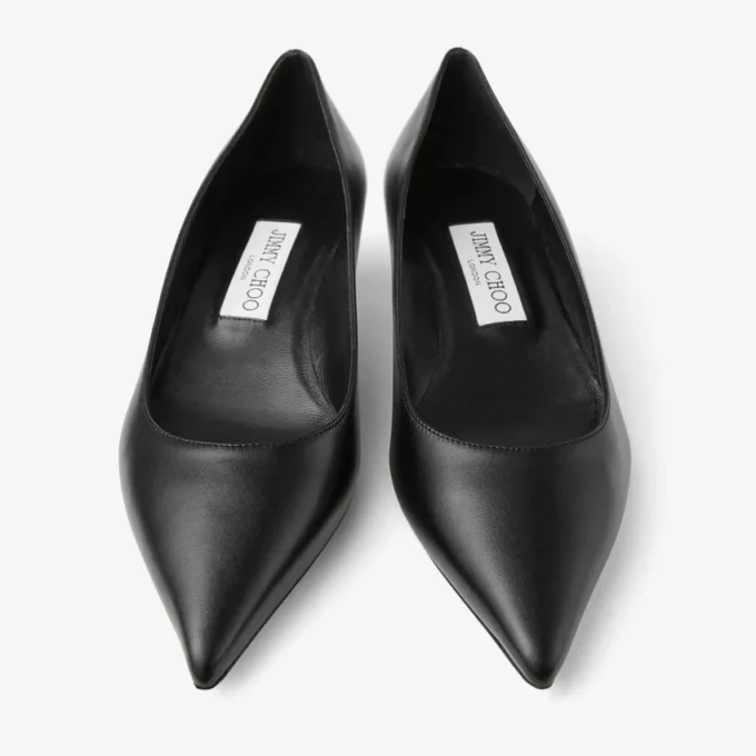 Zapatos de salón Amelia 35 en piel de becerro negra