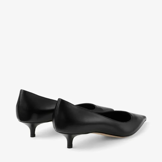 Zapatos de salón Amelia 35 en piel de becerro negra
