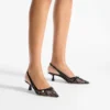 Zapatos de salón Amita 45 negros de jimmy choo con encaje y spazzolato