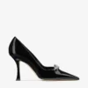 Zapatos de salón Belinda 90 de charol negro Zapatos de salón Belinda 90 de charol negro