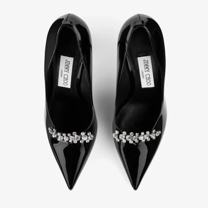 Zapatos de salón Belinda 90 de charol negro Zapatos de salón Belinda 90 de charol negro