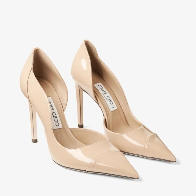 Zapatos de salón Brigitte 100 Chai de charol