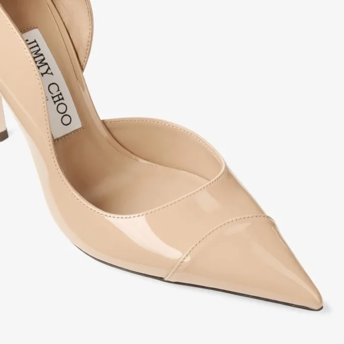 Zapatos de salón Brigitte 100 Chai de charol