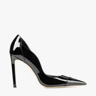 Zapatos de salón Brigitte 100 de charol negro