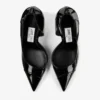 Zapatos de salón Brigitte 100 de charol negro