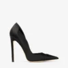 Zapatos de salón Brigitte 120 de satén negro