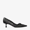 Zapatos de salón con cordones Scarlett 50 negros de jimmy choo Zapatos de salón con cordones Scarlett 50 negros de jimmy choo