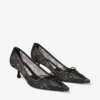 Zapatos de salón con cordones Scarlett 50 negros de jimmy choo Zapatos de salón con cordones Scarlett 50 negros de jimmy choo